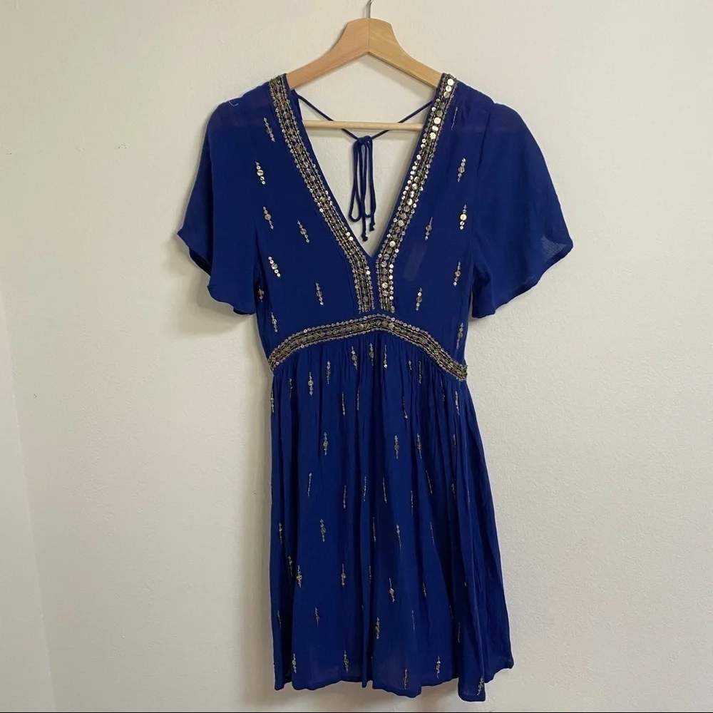 NWT Altar'd State sequined boho dress - Picture 4 of 10